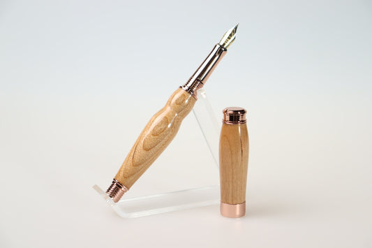 Cherry Leveche Fountain Pen in Rose Gold